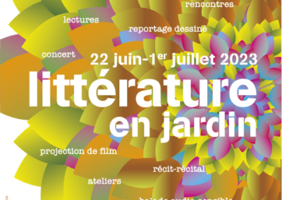 29 juin / Festival Littérature en Jardin à la Villa Valmont !