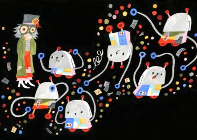 15 novembre / Dictées dessinées : Défiez l’illustratrice Violette Pasques !