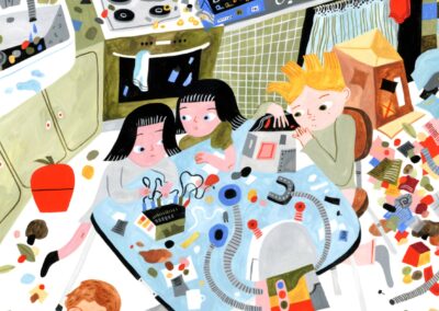 29 novembre / Atelier artistique avec l’illustratrice Violette Pasques