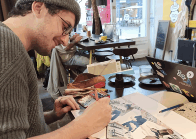 26 novembre / Hors les murs – La bande-dessinée en cadavre exquis, atelier créatif enfants par Valentin Gallet