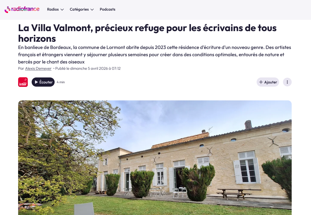 https://rue89bordeaux.com/2023/04/la-villa-valmont-maison-des-ecritures-et-des-paysages-ouvre-une-nouvelle-page-culturelle-a-lormont/