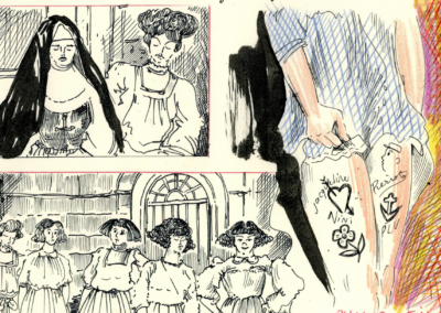 30 octobre / Rencontre dessinée et musicale / L&rsquo;autrice BD Camille Lavaud-Benito raconte sa BD en création, « Les oubliées », accompagnée du musicien Michel Banane Jr